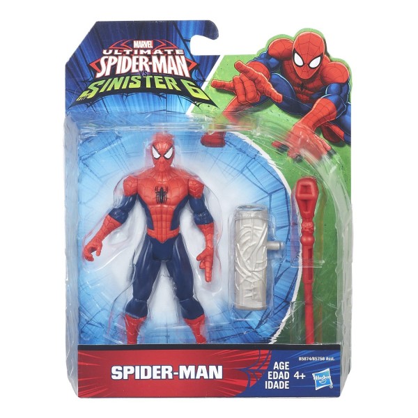 Фигурка из серии Ultimate Spider-Man vs Sinister 6 - Человек-паук c орудием, 15 см.  